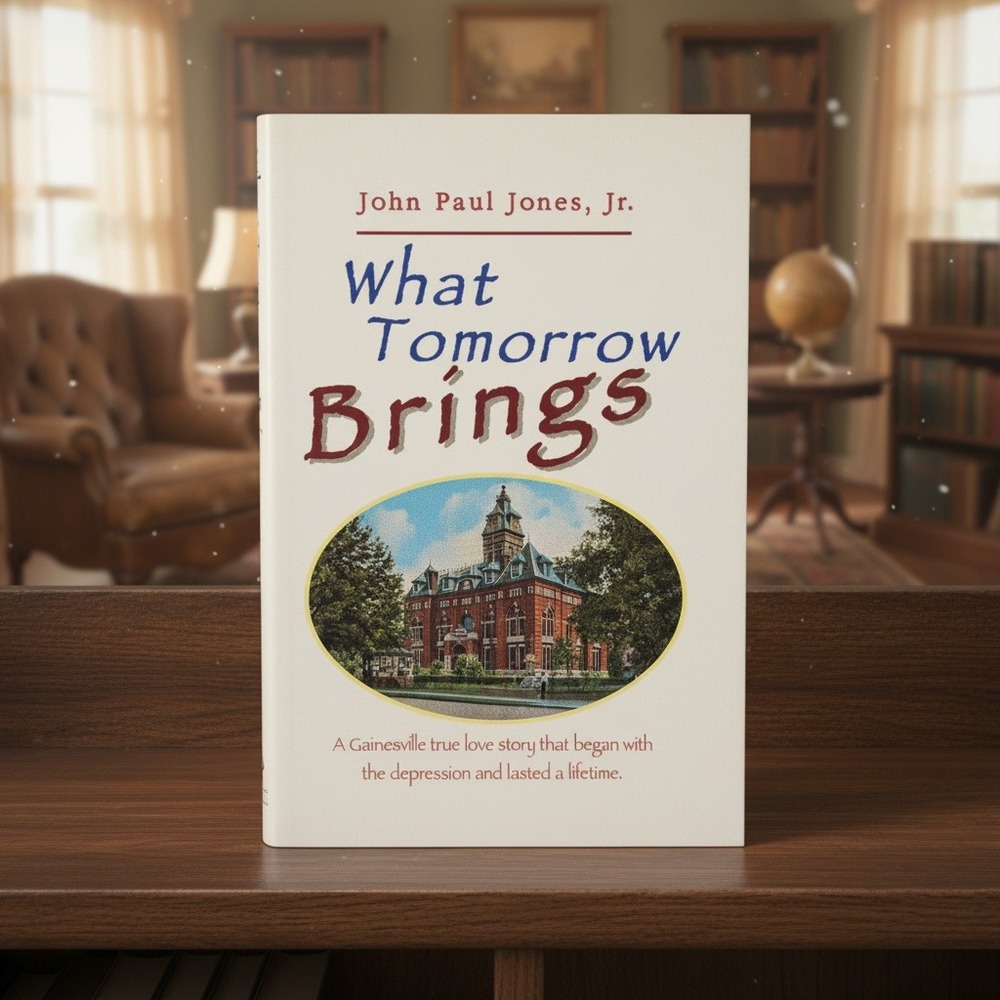 What Tomorrow Brings John Paul Jones Jr Gainesville Florida History Book Signed‎
